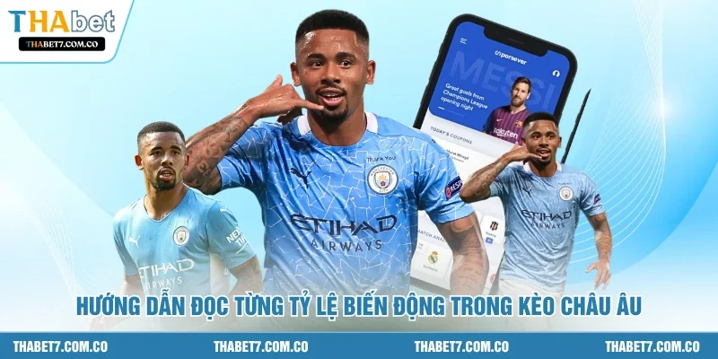 Hướng dẫn đọc từng tỷ lệ biến động trong kèo châu Âu